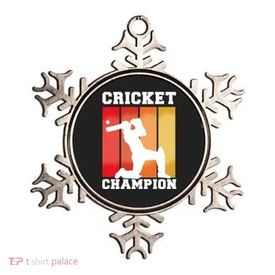 Cricket Player Champion Ornament