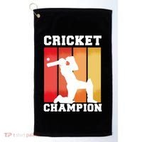 Cricket Player Champion Golf Towel thumb 0