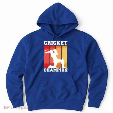 Cricket Player Champion Hoodie