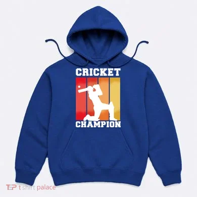 Cricket Player Champion Hoodie