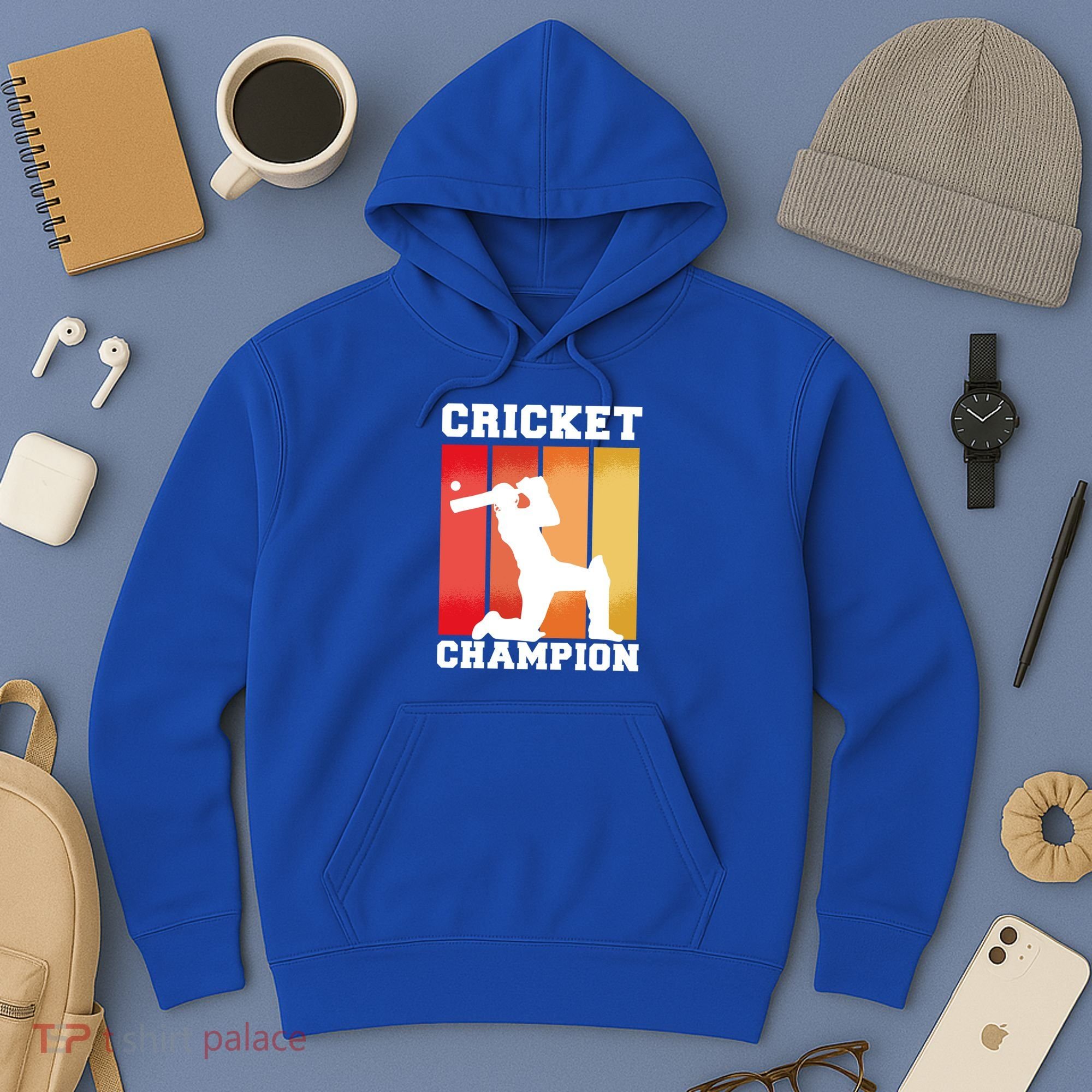Cricket Player Champion Hoodie