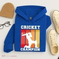 Cricket Player Champion Hoodie thumb 4