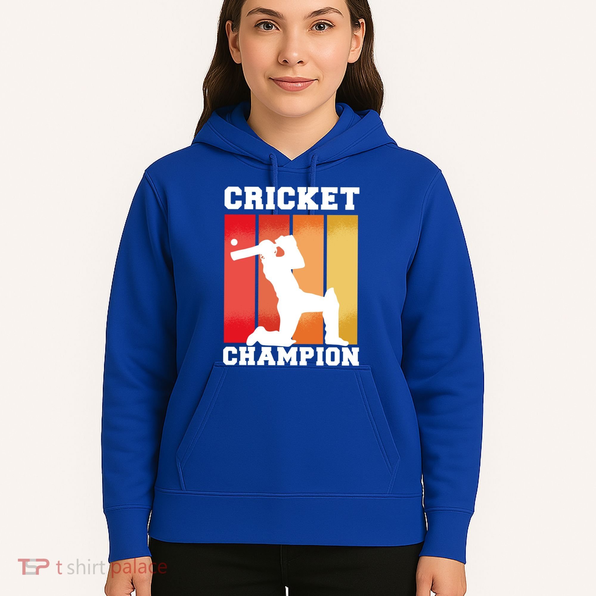 Cricket Player Champion Hoodie