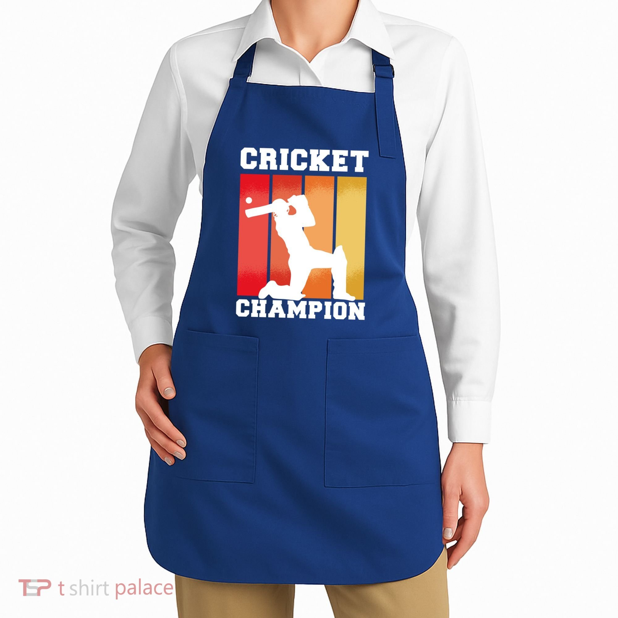 Cricket Player Champion Apron