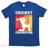 Cricket Player Champion T-Shirt thumb 0