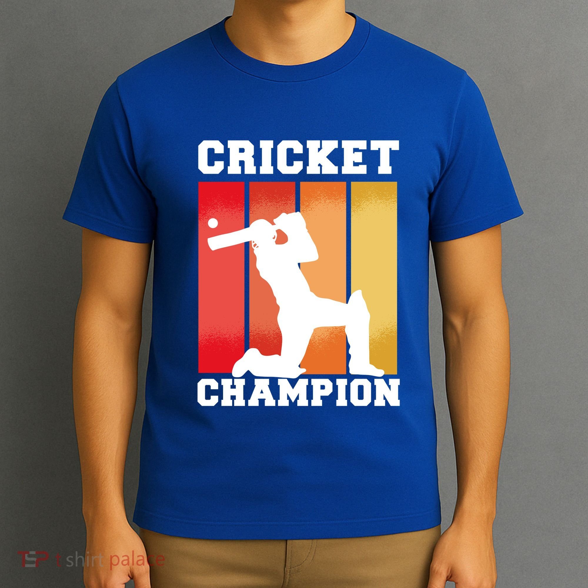 Cricket Player Champion T-Shirt