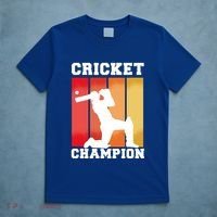 Cricket Player Champion T-Shirt thumb 5