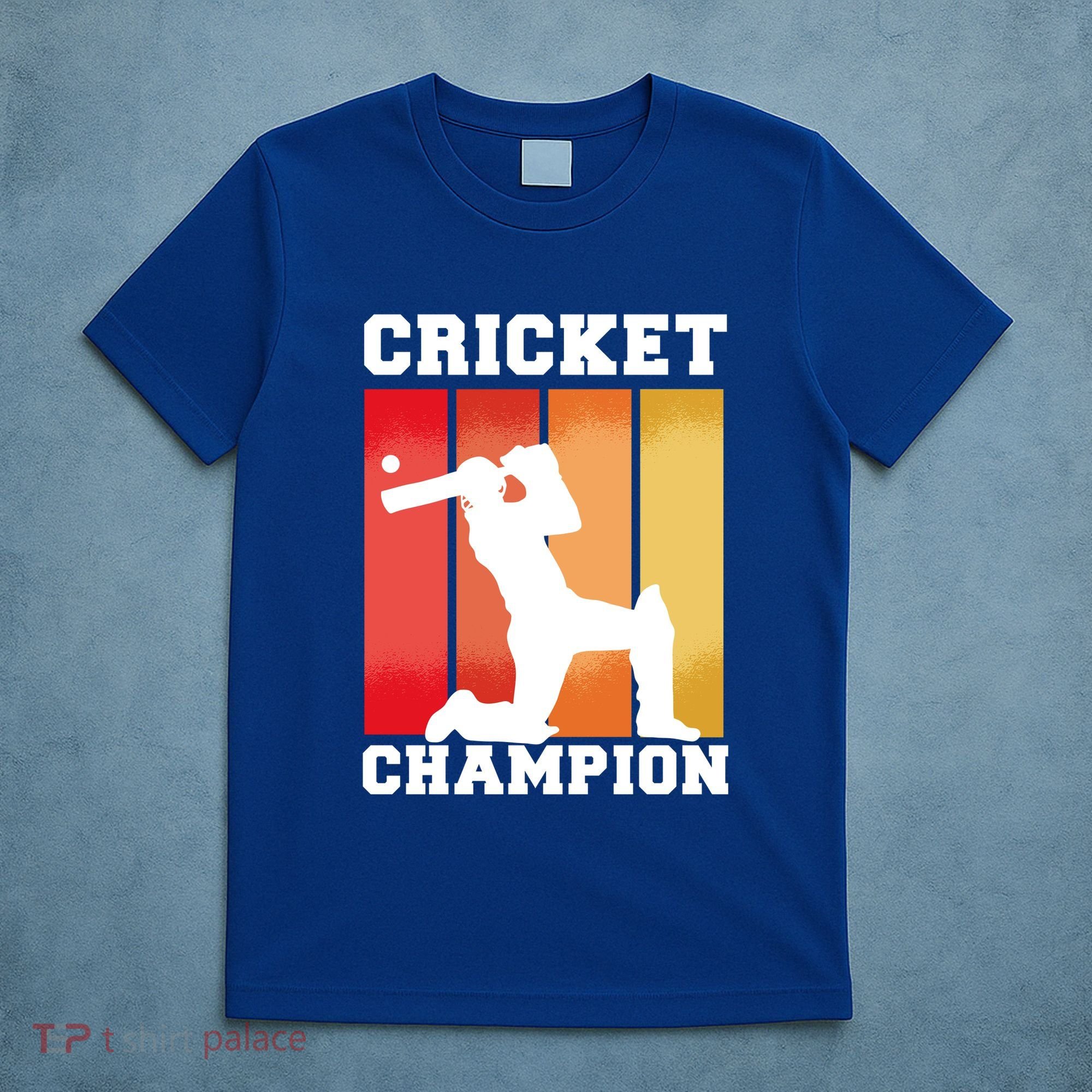 Cricket Player Champion T-Shirt