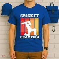 Cricket Player Champion T-Shirt thumb 6