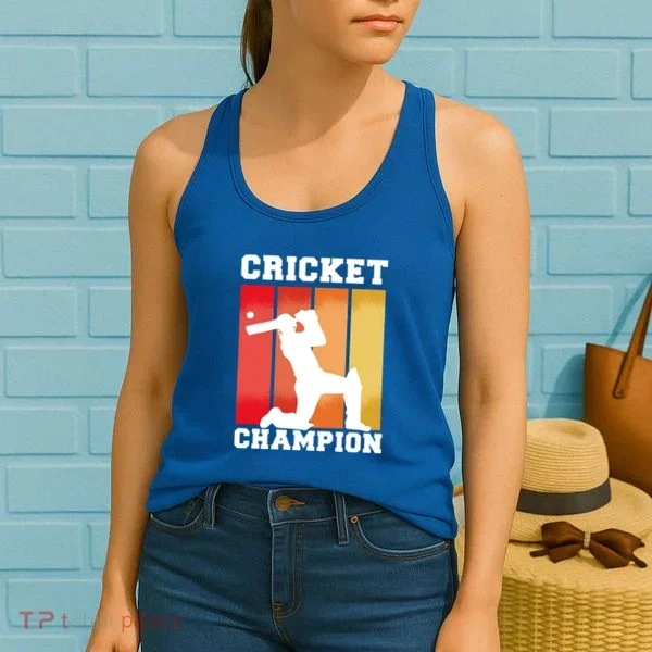 Cricket Player Champion Women's Tank Top