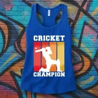 Cricket Player Champion Women's Tank Top thumb 3