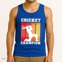 Cricket Player Champion Tank Top thumb 3