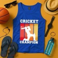 Cricket Player Champion Tank Top thumb 4
