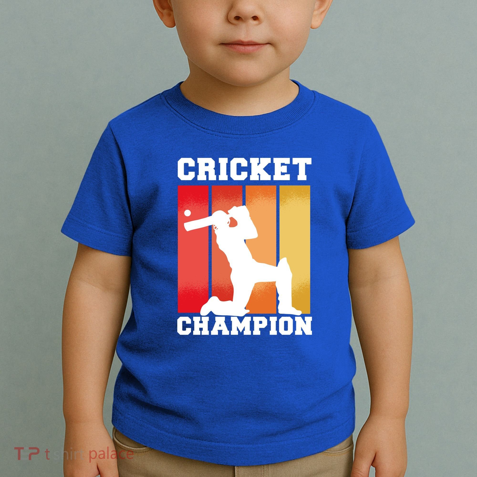 Cricket Player Champion Toddler T-Shirt