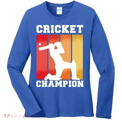Cricket Player Champion Women's Long Sleeve Shirt