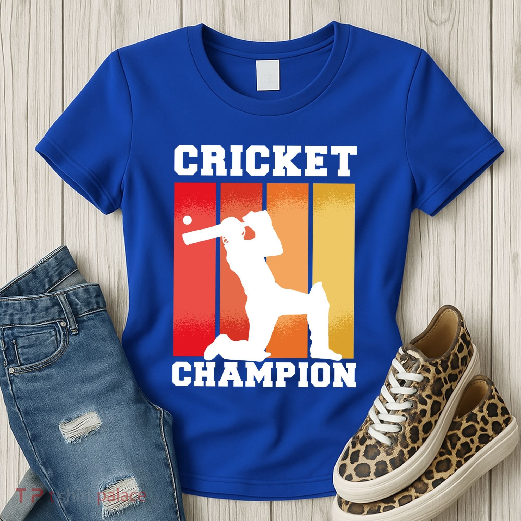 Cricket Player Champion Women's T-Shirt