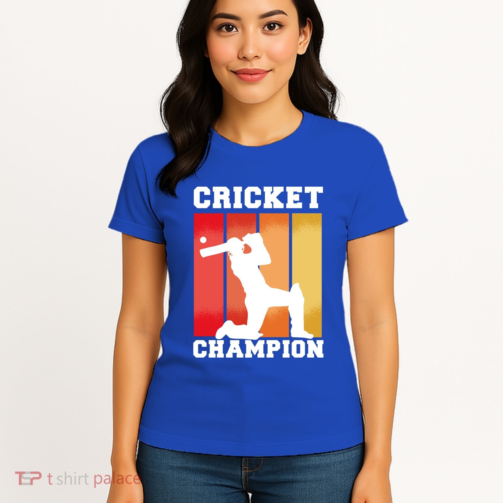 Cricket Player Champion Women's T-Shirt