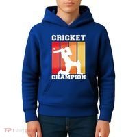 Cricket Player Champion Kids Hoodie thumb 4