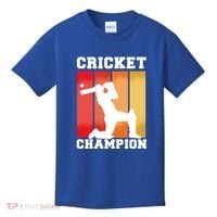 Cricket Player Champion Kids T-Shirt thumb 0