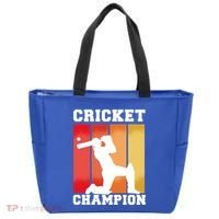 Cricket Player Champion Tote Bag thumb 0