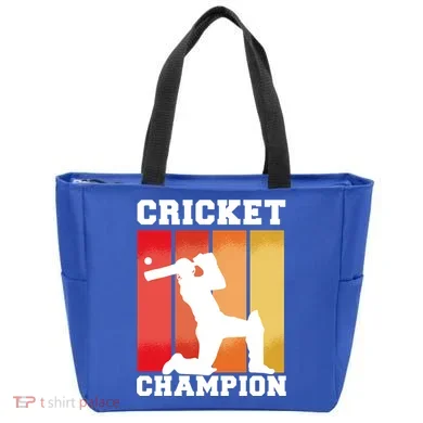 Cricket Player Champion Tote Bag