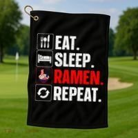 Cool Ramen Japanese Ramen Noodles Lover Golf Towel thumb 1