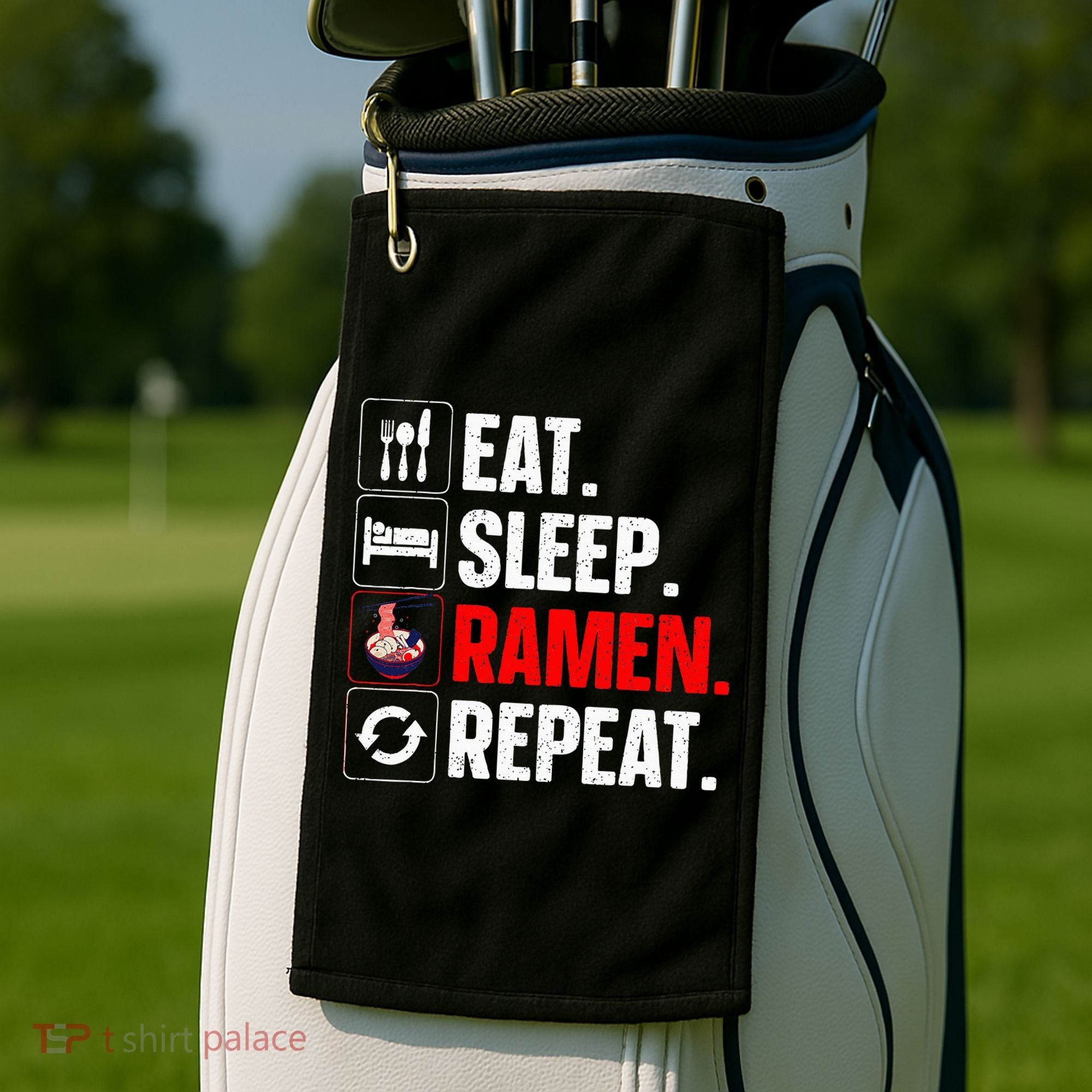 Cool Ramen Japanese Ramen Noodles Lover Golf Towel