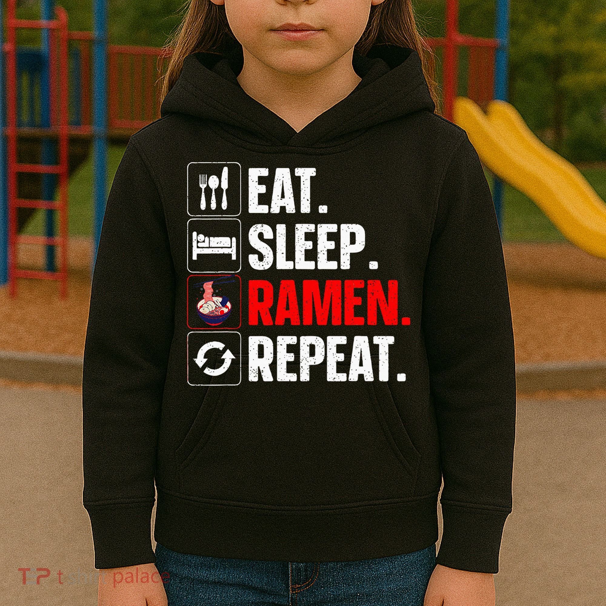 Cool Ramen Japanese Ramen Noodles Lover Kids Hoodie