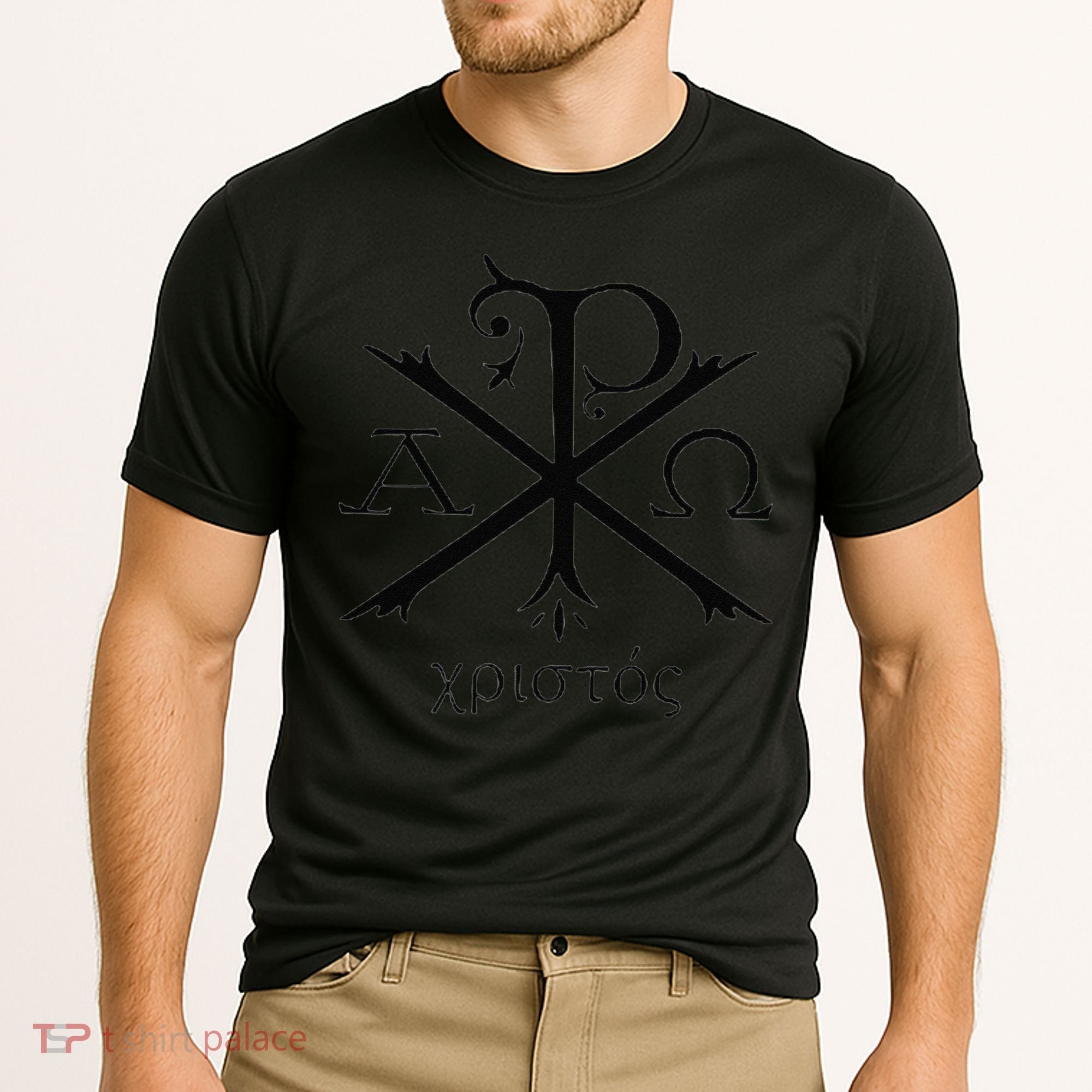 Chi Rho Jesus Christ Christian Ancient Monogram Gift Cooling Performance Crew T-Shirt