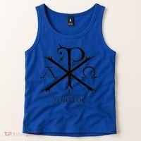 Chi Rho Jesus Christ Christian Ancient Monogram Gift Tank Top thumb 2
