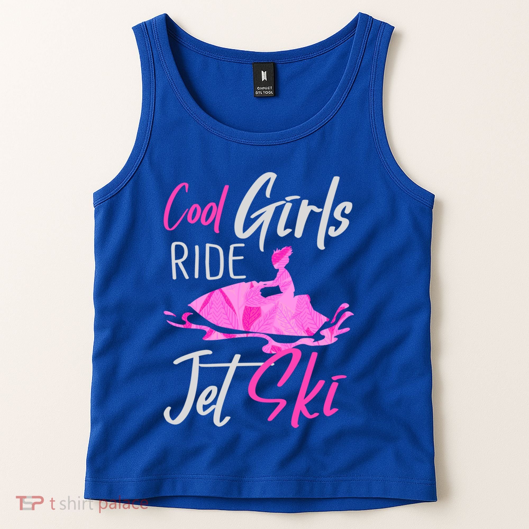 Cool Ride Jet Ski Water Sport Funny Jetski Cute Gift Tank Top