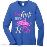 Cool Ride Jet Ski Water Sport Funny Jetski Cute Gift Women's Long Sleeve Shirt thumb 0