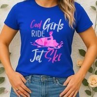 Cool Ride Jet Ski Water Sport Funny Jetski Cute Gift Women's T-Shirt thumb 2
