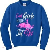 Cool Ride Jet Ski Water Sport Funny Jetski Cute Gift Kids Sweatshirt thumb 0