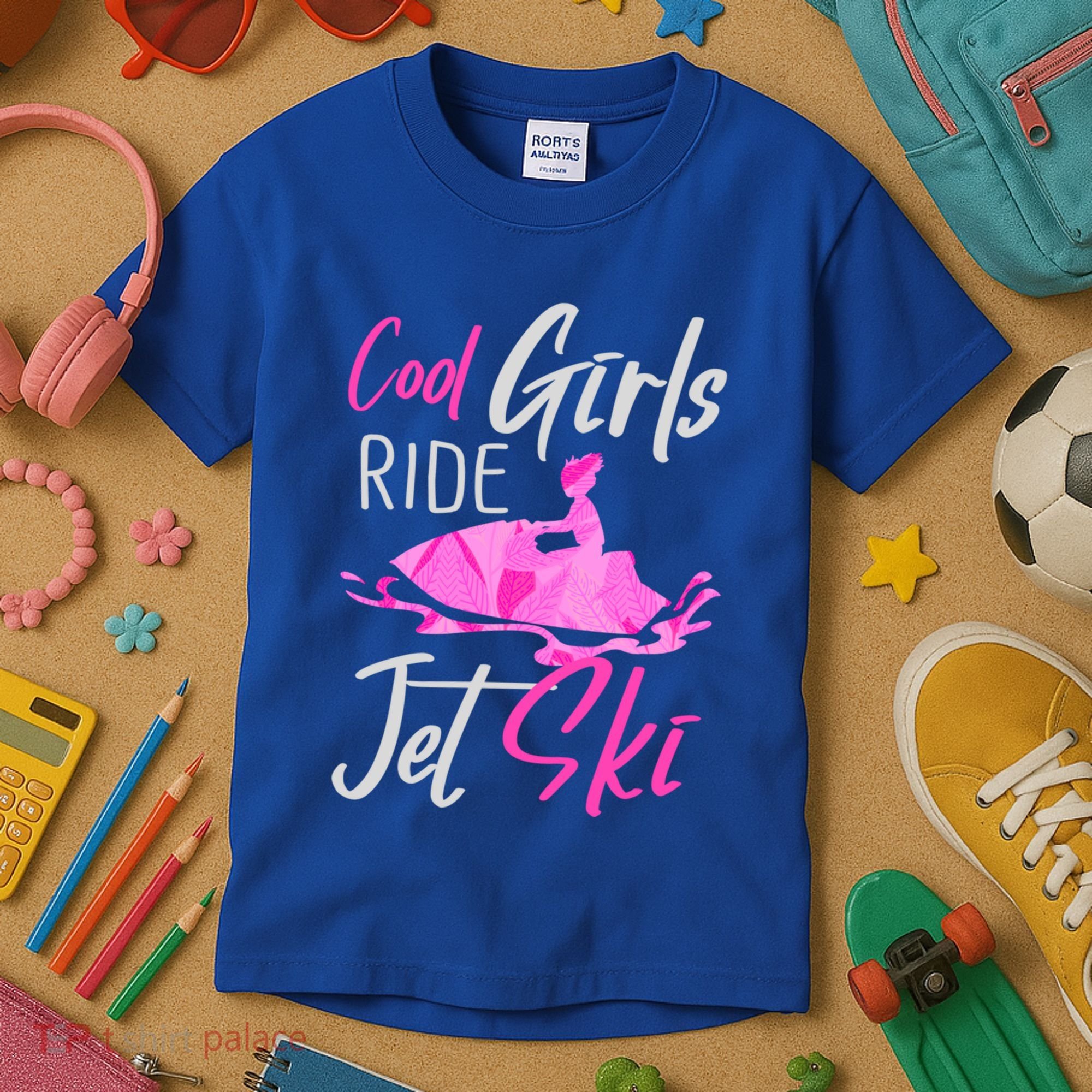 Cool Ride Jet Ski Water Sport Funny Jetski Cute Gift Kids T-Shirt