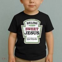 Christian Relish Jesus Toddler T-Shirt thumb 2