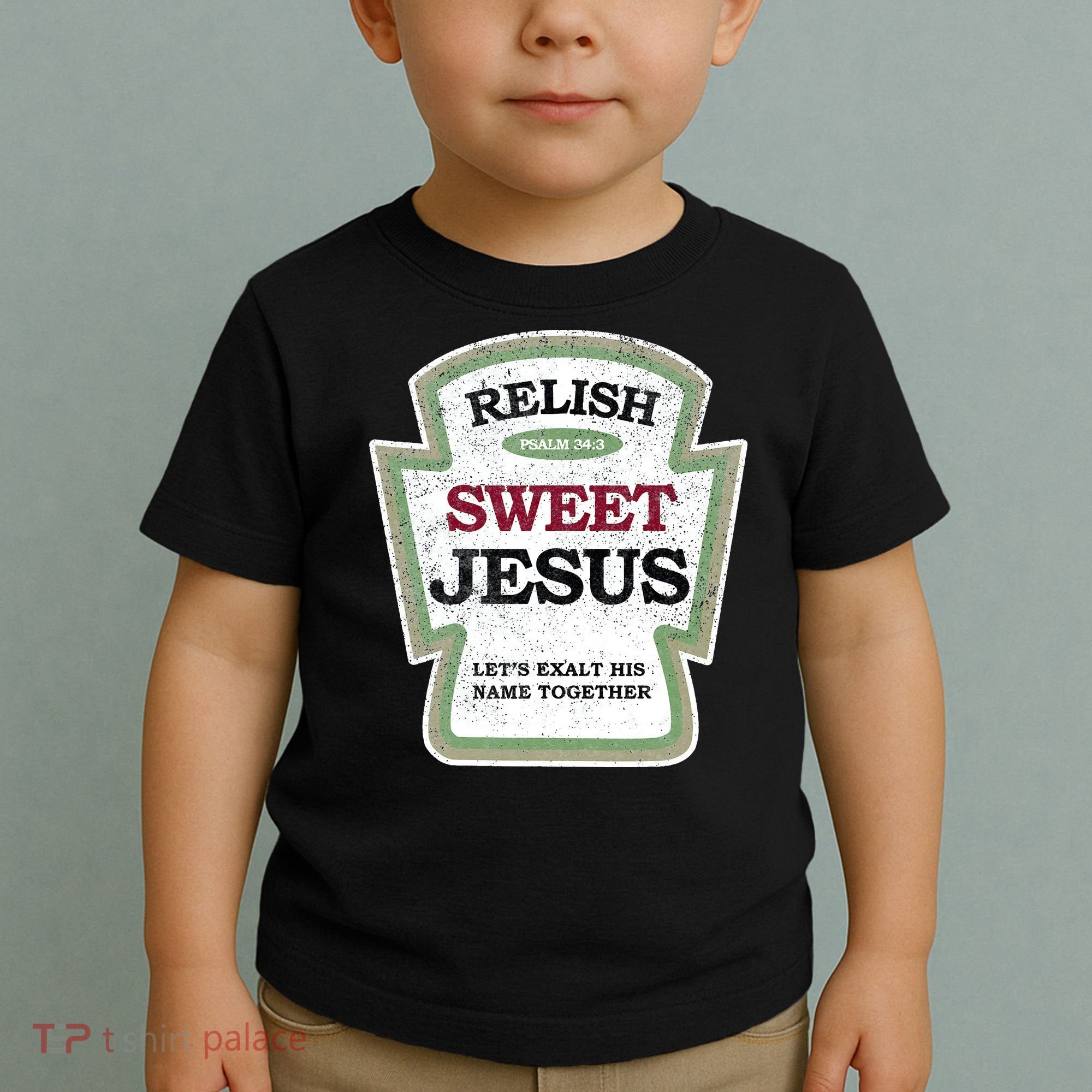 Christian Relish Jesus Toddler T-Shirt