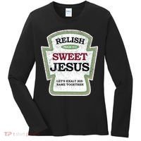 Christian Relish Jesus Women's Long Sleeve Shirt thumb 0