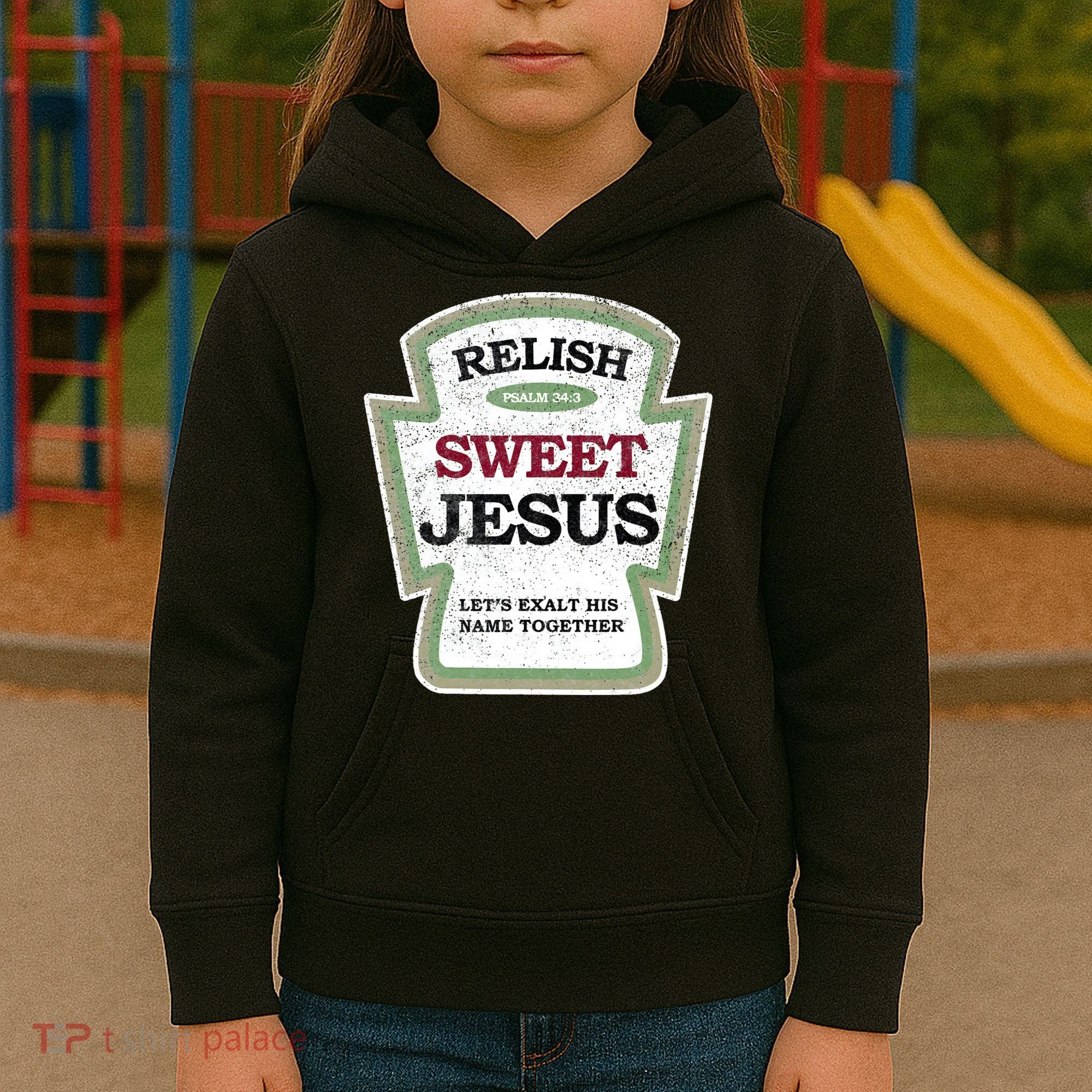 Christian Relish Jesus Kids Hoodie