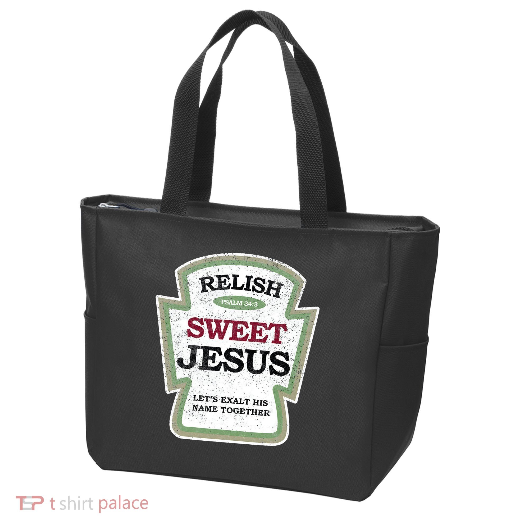 Christian Relish Jesus Tote Bag