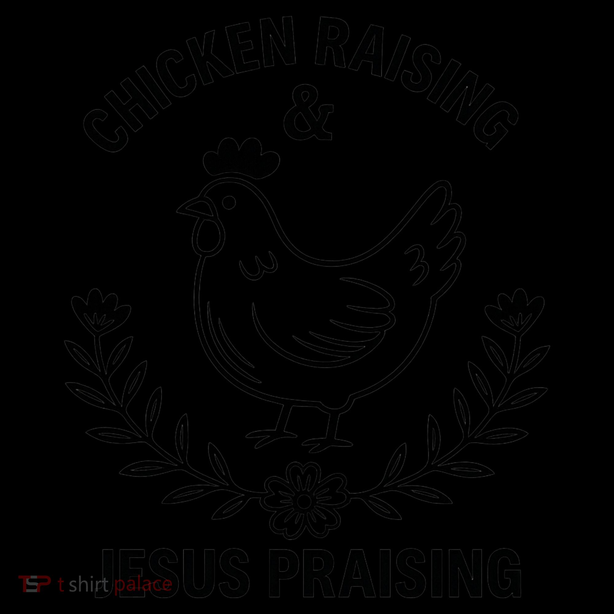 Chicken Raising & Jesus Praising Coffee Mug
