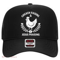 Chicken Raising & Jesus Praising Hat thumb 0