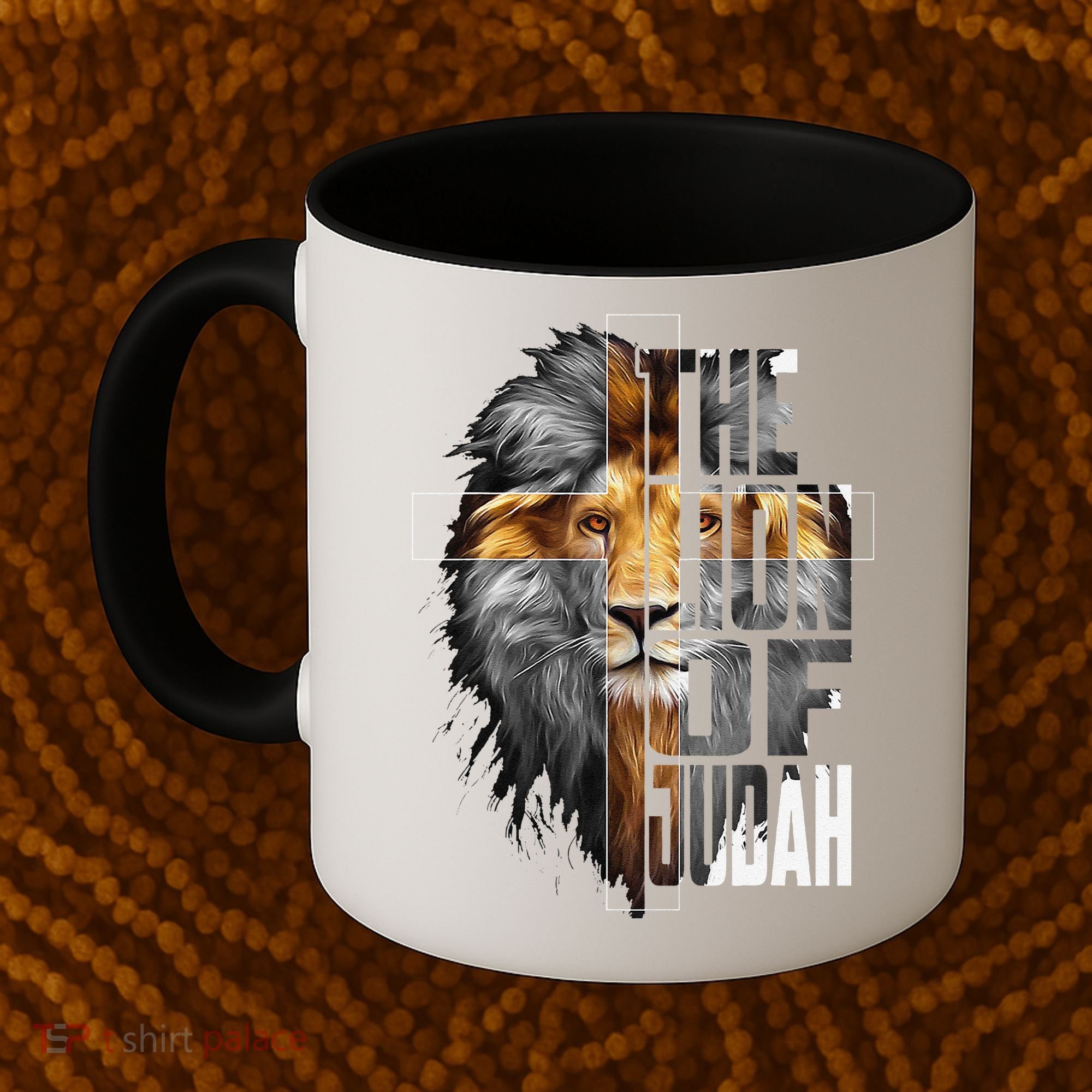 Christian Religious Jesus The Lion Of Judah Easter Yeshua Coffee Mug