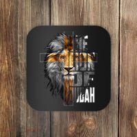 Christian Religious Jesus The Lion Of Judah Easter Yeshua Coaster thumb 0