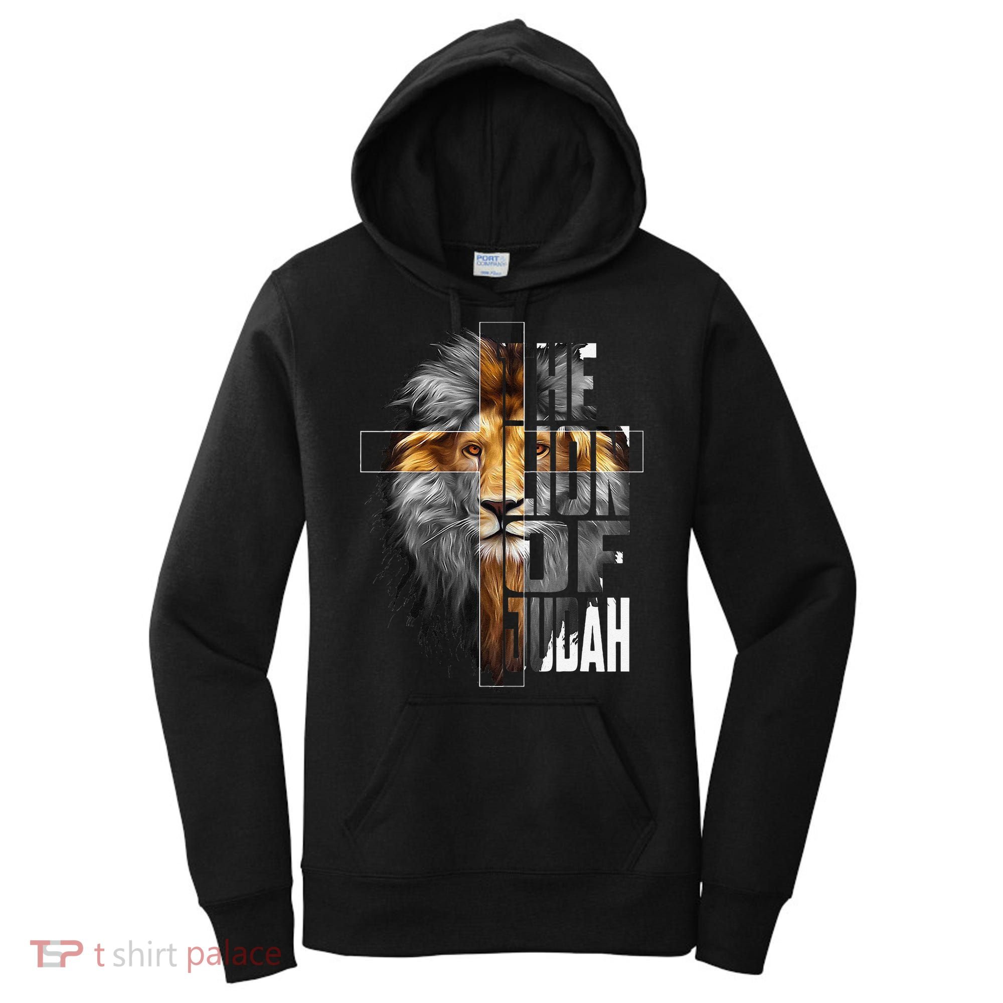 Christian Religious Jesus The Lion Of Judah Easter Yeshua Women's Hoodie