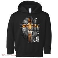 Christian Religious Jesus The Lion Of Judah Easter Yeshua Toddler Hoodie thumb 0