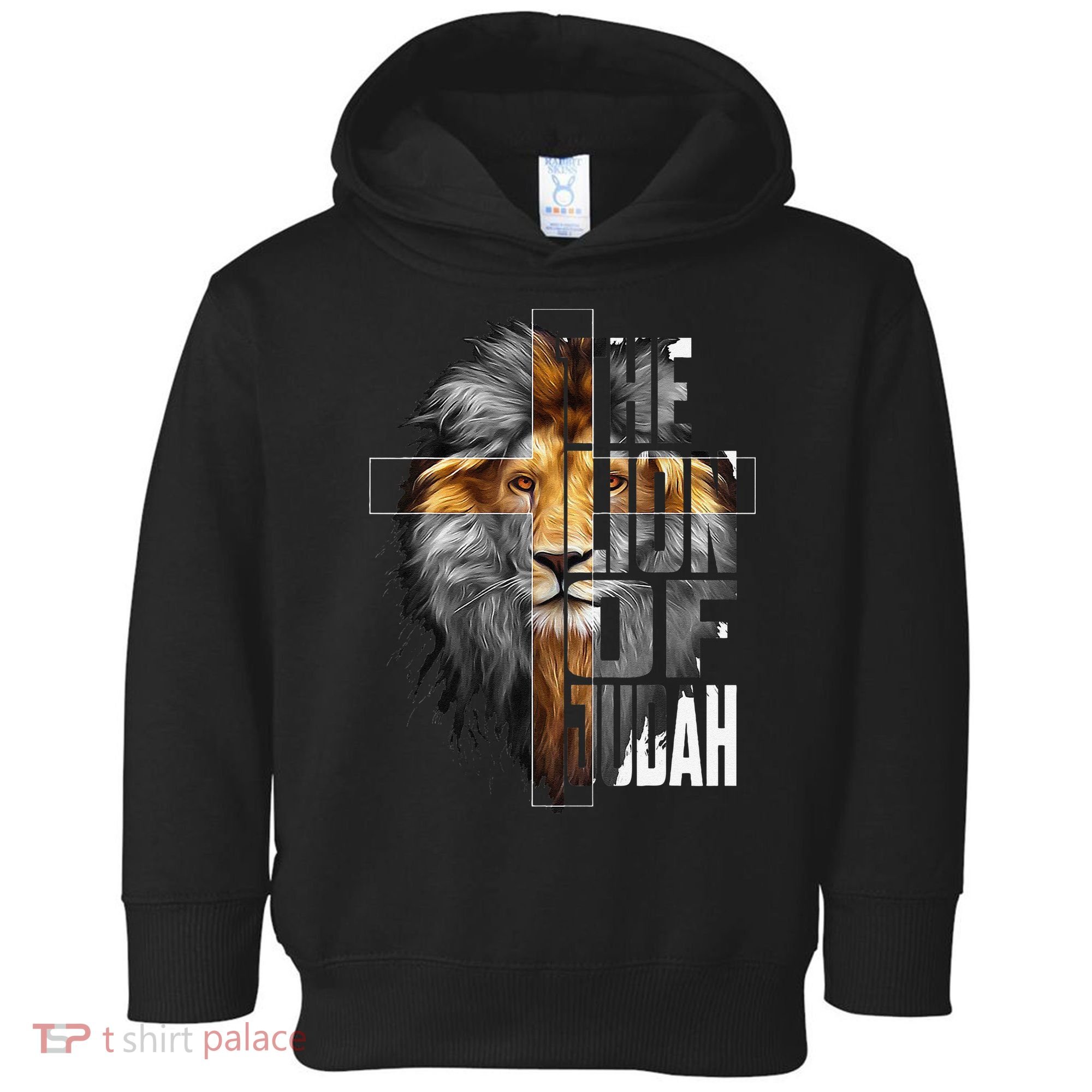 Christian Religious Jesus The Lion Of Judah Easter Yeshua Toddler Hoodie