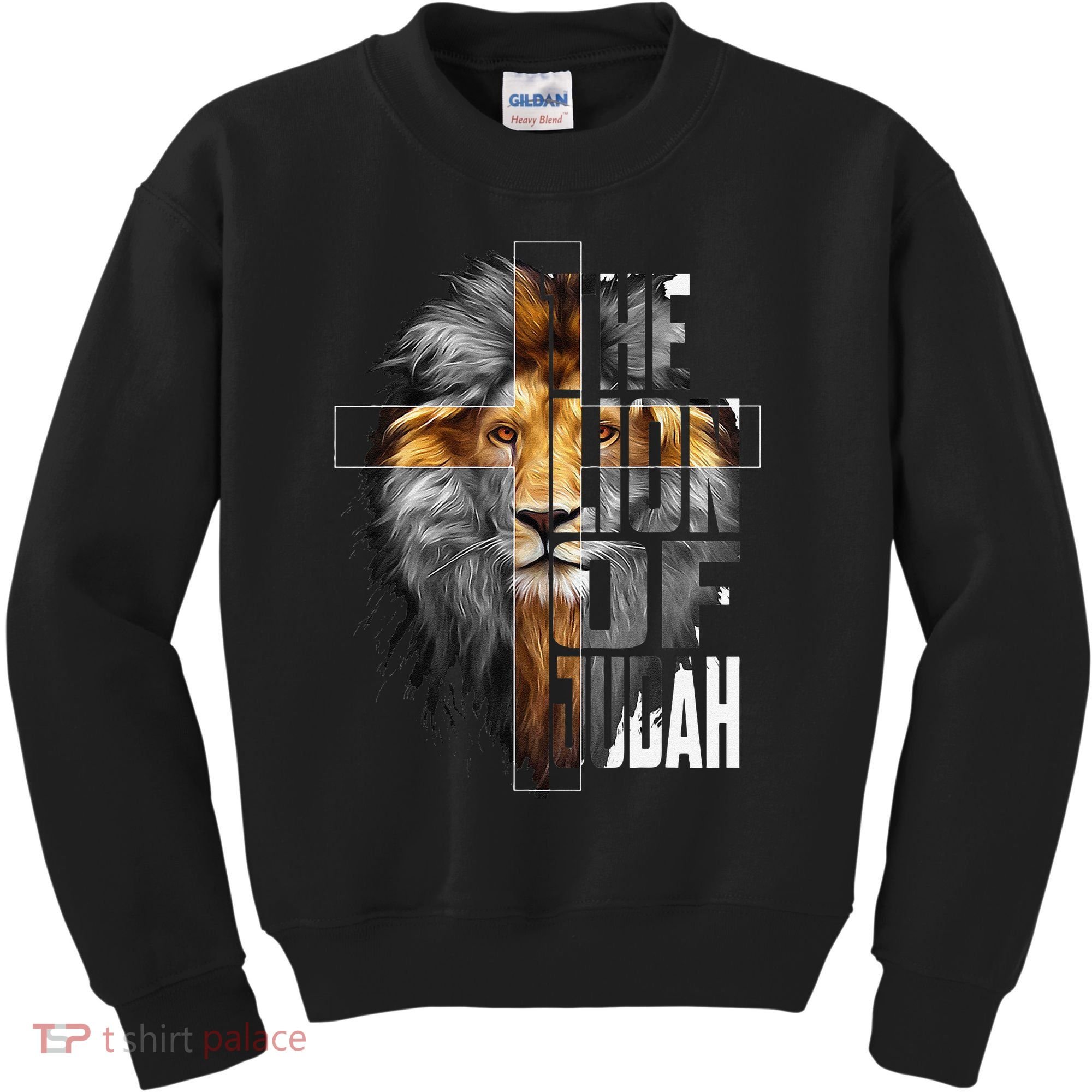 Christian Religious Jesus The Lion Of Judah Easter Yeshua Kids Sweatshirt