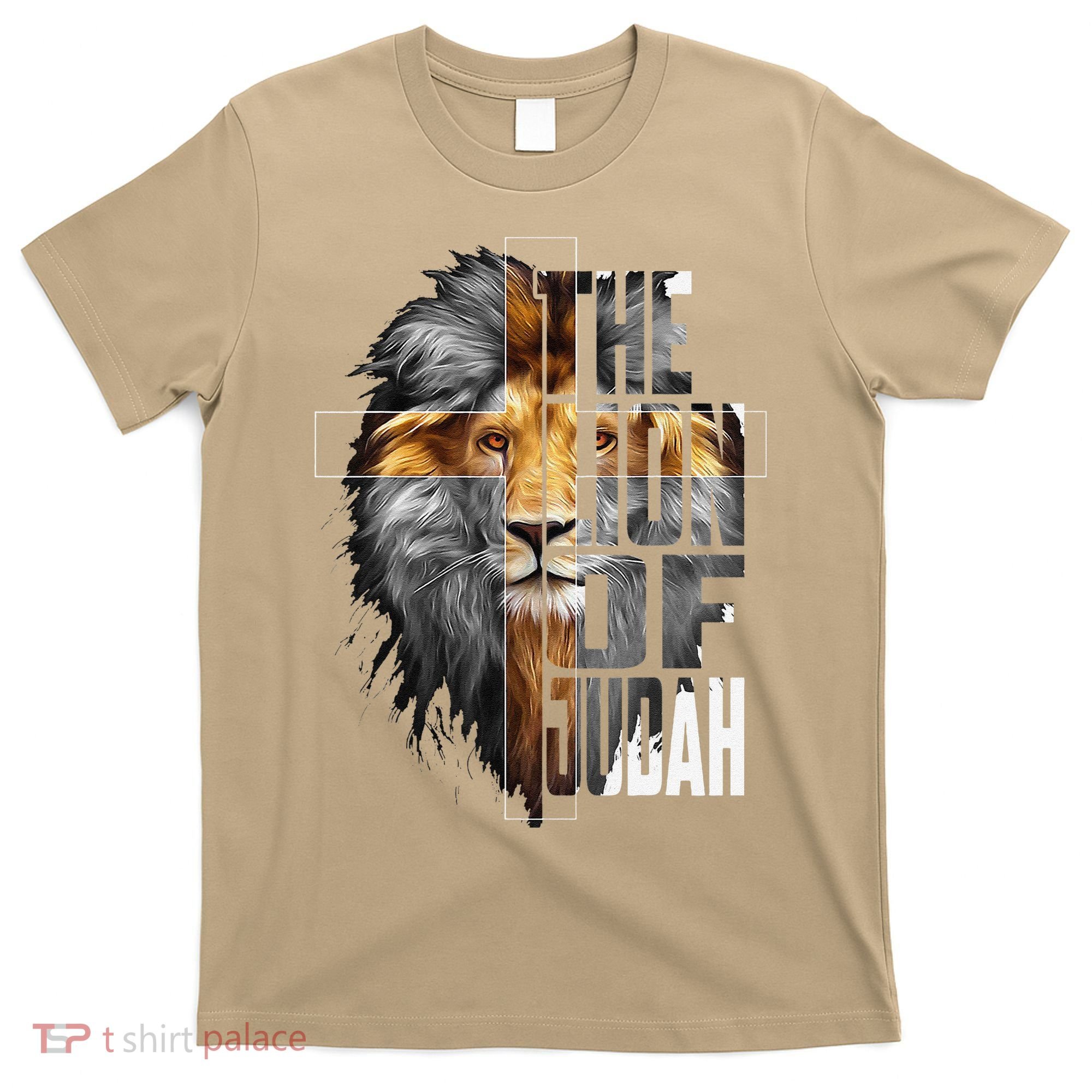Christian Religious Jesus The Lion Of Judah Easter Yeshua T-Shirt