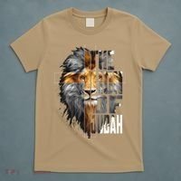 Christian Religious Jesus The Lion Of Judah Easter Yeshua T-Shirt thumb 5